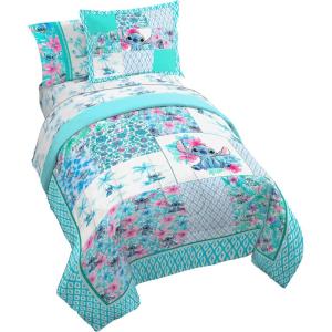 imageJay Franco Kids Comforter Set Includes Sheets and Pillow Covers  Soft and Cozy Bed Set for Stylish Room Decor Black  Spiderman 7 Piece Full BeddingMulti  Lilo and Stitch 02