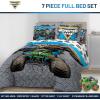 imageJay Franco Kids Comforter Set Includes Sheets and Pillow Covers  Soft and Cozy Bed Set for Stylish Room Decor Gray  Monster Jam 01 7 Piece Full Size Bedding