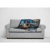 imageJay Franco Kids Plush Throw Blanket Soft ampamp Comfy Throw for Couch or Bed  Cozy Home Dcor for Living Room ampamp Bedroom Blue  Monster Jam 40x50  Travel BlanketGray  Monster Jam