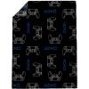 imagePlayStation Controller Throw Blanket  Measures 46 x 60 Inches  Kids Super Soft Fleece Gamer Bedding