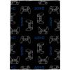 imagePlayStation Controller Throw Blanket  Measures 46 x 60 Inches  Kids Super Soft Fleece Gamer Bedding