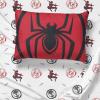 imageJay Franco Marvel Miles Morales New Kid Twin Sheet Set  3 Piece Set Super Soft and Cozy Kids Bedding  Fade Resistant Microfiber Sheets Official Marvel Product