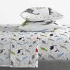 imageJay Franco Marvel Super Hero Adventures Hero Together 4 Piece Twin Bed Set  Includes Comforter ampamp Sheet Set Bedding Features The Avengers  Super Soft Fade Resistant MicrofiberGray  Dinosaur