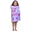 imageJay Franco Nickelodeon JoJo Siwa Follow Your Dreams Hooded BathPoolBeach Towel Purple