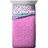 imageJay Franco Nickelodeon JoJo Siwa Unicorn Shine 4 Piece Twin Bed Set  Includes Reversible Comforter ampamp Sheet Set Bedding  Super Soft Fade Resistant Microfiber Official Nickelodeon Product
