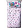 imageJay Franco Nickelodeon JoJo Siwa Unicorn Shine 4 Piece Twin Bed Set  Includes Reversible Comforter ampamp Sheet Set Bedding  Super Soft Fade Resistant Microfiber Official Nickelodeon Product
