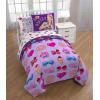 imageNickelodeon JoJo Siwa Sweet Life PinkWhite 3 Piece Twin Sheet Set