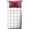 imageJay Franco Marvel Miles Morales New Kid Twin Sheet Set  3 Piece Set Super Soft and Cozy Kids Bedding  Fade Resistant Microfiber Sheets Official Marvel Product