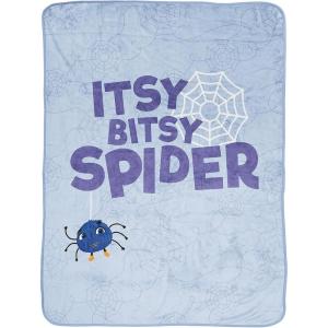 imageJay Franco Moonbug Little Baby Bum Itsy Bitsy Throw Blanket  Measures 46 x 60 inches Kids Bedding Fade Resistant Super Soft FleeceBlue  Little Baby Bum