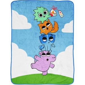 imageJay Franco Moonbug Little Baby Bum Itsy Bitsy Throw Blanket  Measures 46 x 60 inches Kids Bedding Fade Resistant Super Soft FleeceMulti  Pikwik