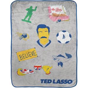 imageTed Lasso Blanket  Measures 62 x 90 inches  Fade Resistant Bedding Super Soft Fleece Official Ted Lasso Product