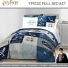 imageJay Franco Kids Comforter Set Includes Sheets and Pillow Covers  Soft and Cozy Bed Set for Stylish Room Decor Multi  Harry Potter 7 Piece Full Size Bedding