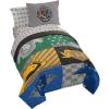 imageJay Franco Harry Potter House Pride 7 Piece Full Bed Set  Includes Comforter ampamp Sheet Set  Bedding Features Hogwarts Houses  Super Soft Fade Resistant Microfiber Official Harry Potter Product