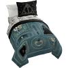imageJay Franco Kids Comforter Set Includes Sheets and Pillow Covers  Soft and Cozy Bed Set for Stylish Room Decor Blue  Harry Potter 7 Piece Full Size Bedding