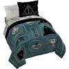 imageJay Franco Kids Comforter Set Includes Sheets and Pillow Covers  Soft and Cozy Bed Set for Stylish Room Decor Blue  Harry Potter 7 Piece Queen Size Bedding