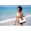 imageJay Franco The Summer I Turned Pretty Whale of a Tale Cousins Beach Tote Bag  Canvas Shoulder Handbag Measures 16 x 14 inches Double Straps Navy