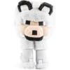 imageJay Franco Minecraft Plush Pillow Buddy  Soft Plushie Stuffed Pillow 19 Inches Gray  WolfGrey  Wolf