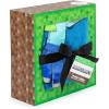 imageJay Franco Minecraft Throw Blanket with Gift Box  Plush Throw Measures 46 x 60 Inches  Super Soft Special Edition Gamer Fleece Bedding Features CreeperBlue  Minecraft