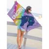 imageJay Franco Minecraft Underwater Adventure BathPoolBeach Towel  Super Soft ampamp Absorbent Fade Resistant Cotton Towel Features Alex ampamp Steve Measures 28 x 58 inches Official Minecraft ProductPurple  Unicorn Academy