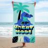 imageJay Franco Minecraft Underwater Adventure BathPoolBeach Towel  Super Soft ampamp Absorbent Fade Resistant Cotton Towel Features Alex ampamp Steve Measures 28 x 58 inches Official Minecraft ProductTeal  Lilo  Stitch