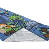 imageJay Franco Minecraft Underwater Adventure BathPoolBeach Towel  Super Soft ampamp Absorbent Fade Resistant Cotton Towel Features Alex ampamp Steve Measures 28 x 58 inches Official Minecraft ProductBlue  Minecraft