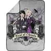 imageJay Franco Plush Throw Blanket  Soft ampamp Comfy 46x60 Inches Throw for Couch or Bed  Cozy Home Dcor for Living Room ampamp Bedroom White  Wednesday