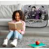 imageJay Franco Plush Throw Blanket  Soft ampamp Comfy 46x60 Inches Throw for Couch or Bed  Cozy Home Dcor for Living Room ampamp Bedroom White  Wednesday