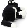 imageMinecraft Tuxedo Cat Plush Pillow Buddy  Super Soft Gamer Stuffed Animal  Polyester Microfiber 18 Inches