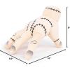 imageWednesday ampamp The Addams Family Thing Hand Plush Pillow Buddy  Super Soft Stuffed Character Pillow  Polyester Microfiber 14 InchesBeige  Thing