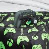 imageJay Franco Minecraft Throw Blanket with Gift Box  Plush Throw Measures 46 x 60 Inches  Super Soft Special Edition Gamer Fleece Bedding Features CreeperBlack  Xbox