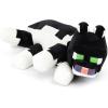 imageMinecraft Tuxedo Cat Plush Pillow Buddy  Super Soft Gamer Stuffed Animal  Polyester Microfiber 18 Inches