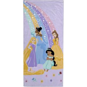 imageJay Franco Minecraft Underwater Adventure BathPoolBeach Towel  Super Soft ampamp Absorbent Fade Resistant Cotton Towel Features Alex ampamp Steve Measures 28 x 58 inches Official Minecraft ProductPurple  Princess