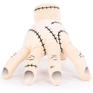 imageWednesday ampamp The Addams Family Thing Hand Plush Pillow Buddy  Super Soft Stuffed Character Pillow  Polyester Microfiber 14 InchesBeige  Thing