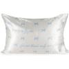 imageJay Franco Satin Pillowcase and Eye Mask Set  Standard Size 20x30 Inch Silky Soft Premium Pillow Cover Pink  The Summer I Turned PrettyBeige  the Summer I Turned Pretty