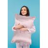 imageJay Franco Satin Pillowcase and Eye Mask Set  Standard Size 20x30 Inch Silky Soft Premium Pillow Cover Pink  The Summer I Turned PrettyPink  the Summer I Turned Pretty