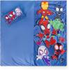 imageJay Franco Kids Slumber Bag and Pillow  54 x 27 Inch Comfy Indoor Sleeping Bag for School and Sleepovers 2 Piece Set Blue  Teenage Mutant Ninja TurtlesBlue  Spidey  His Amazing Friends