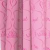 imageJay Franco Disney Princess Friendship Adventures 63quot Decorative CurtainDrapes 4Piece Set 2 Panels 2 Tiebacks