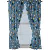 imageJay Franco Kids Window Drapes  4 Piece Curtain Set Includes 2 Tiebacks Beautiful Bedding Room Dcor and Easy Set Up Gray  Harry Potter 63 Inch