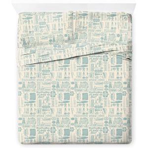 imageJay Franco Sheet Set with Fitted Flat Sheets ampamp Pillow Cover  UltraSoft Bedding with Pillowcase for Room Decor Beige  Fantastic Four 4 Piece QueenBeige  Fantastic Four