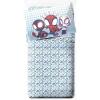 imageJay Franco Kids Comforter Set Includes Sheets and Pillow Covers  Soft and Cozy Bed Set for Stylish Room Decor Light Blue  Spidey ampamp His Amazing Friends 4 Piece Toddler Bed Frame Size Bedding