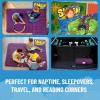 imageJay Franco Kids Nap Mat with Embedded Pillow ampamp Blanket  Soft 46quotx20quot Microfiber Sleeping Bag with Name Tag ampamp Handle for School Travel Sleepover Blue  Monster JamGreen  Hulk