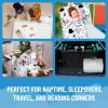 imageJay Franco Kids Nap Mat with Embedded Pillow ampamp Blanket  Soft 46quotx20quot Microfiber Sleeping Bag with Name Tag ampamp Handle for School Travel Sleepover Blue  Monster JamGray  Star Wars