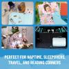 imageJay Franco Kids Nap Mat with Embedded Pillow ampamp Blanket  Soft 46quotx20quot Microfiber Sleeping Bag with Name Tag ampamp Handle for School Travel Sleepover Blue  Monster JamPink  Disney Princess