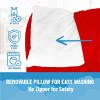 imageJay Franco Kids Nap Mat with Embedded Pillow ampamp Blanket  Soft 46quotx20quot Microfiber Sleeping Bag with Name Tag ampamp Handle for School Travel Sleepover Blue  Monster JamBlue  Spiderman