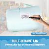 imageJay Franco Kids Nap Mat with Embedded Pillow ampamp Blanket  Soft 46quotx20quot Microfiber Sleeping Bag with Name Tag ampamp Handle for School Travel Sleepover Blue  Monster JamPink  Disney Princess