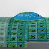 imageJay Franco Kids Sheet Set with Fitted Flat Sheets ampamp Pillow Cover  UltraSoft Bedding with Pillowcase for Room Decor Multi  Minecraft 4 Piece FullBlue  Minecraft Creeper