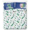 imageJay Franco Kids Sheet Set with Fitted Flat Sheets ampamp Pillow Cover  UltraSoft Bedding with Pillowcase for Room Decor Multi  Minecraft 4 Piece FullMulti  Minecraft