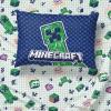 imageJay Franco Kids Sheet Set with Fitted Flat Sheets ampamp Pillow Cover  UltraSoft Bedding with Pillowcase for Room Decor Multi  Minecraft 4 Piece FullMulti  Minecraft