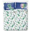 imageJay Franco Kids Sheet Set with Fitted Flat Sheets ampamp Pillow Cover  UltraSoft Bedding with Pillowcase for Room Decor Multi  Minecraft 4 Piece FullMulti  Minecraft