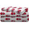 imageJay Franco Kids Sheet Set with Fitted Flat Sheets ampamp Pillow Cover  UltraSoft Bedding with Pillowcase for Room Decor Multi  Minecraft 4 Piece FullRed  Spiderman
